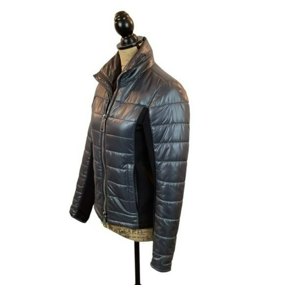 Authier Alta Badia Italian Jacket Womans 40 Primaloft High Neck Zip Closure - Picture 5 of 15